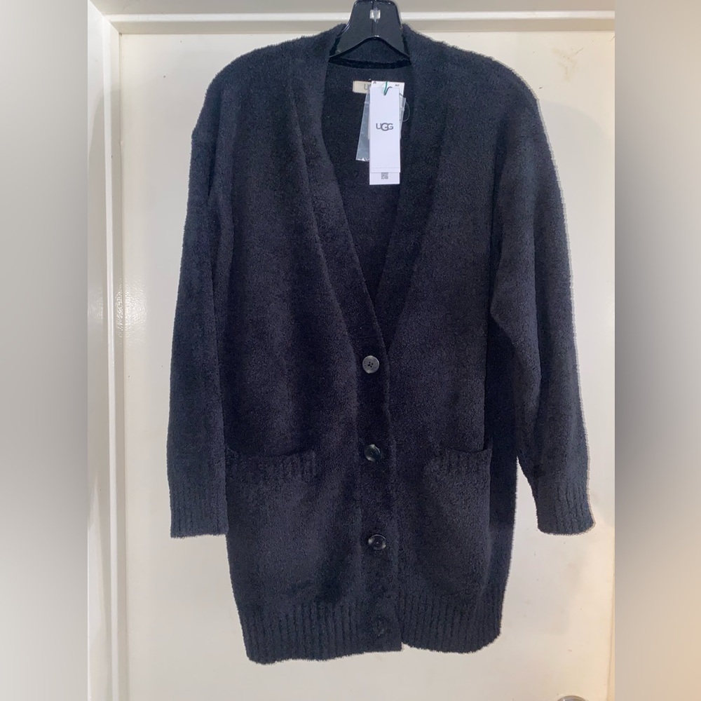 UGG Joselyn Women's black Button-Up Cardigan size M